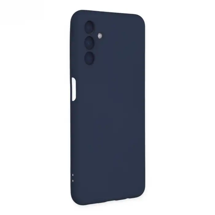Samsung Galaxy A04s Kılıf Nano İçi Kadife Silikon - Lacivert