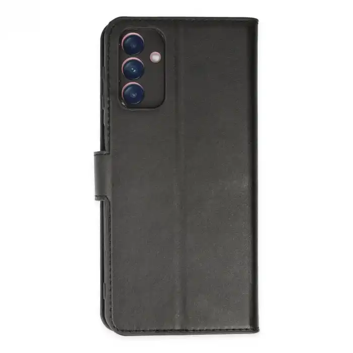 Samsung Galaxy A04s Kılıf Trend S Plus Kapaklı Kılıf - Siyah