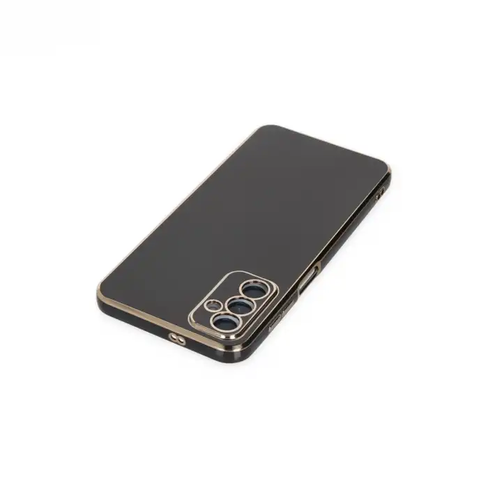 Samsung Galaxy A04s Kılıf Volet Silikon - Siyah
