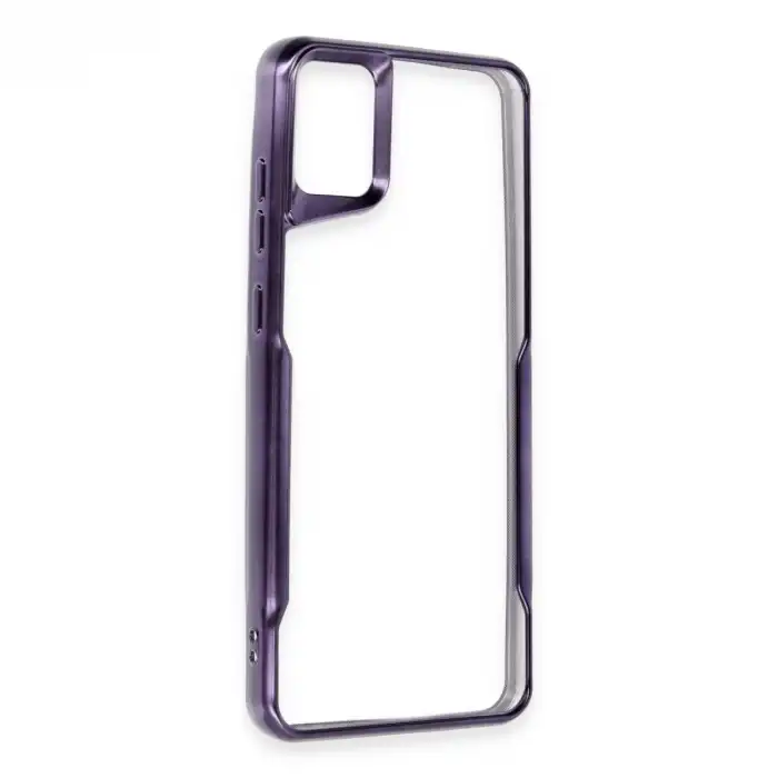 Samsung Galaxy A05 Kılıf Boyi Silikon Kapak - Derin Mor