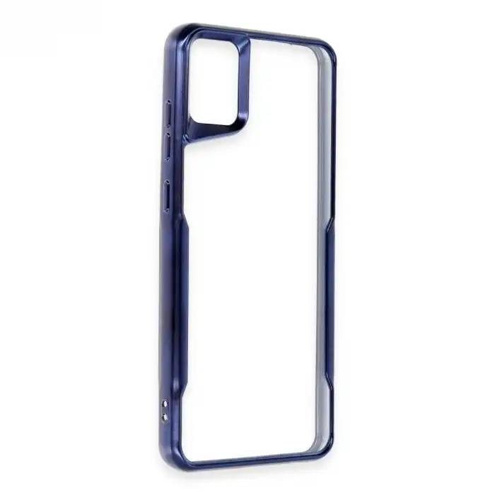 Samsung Galaxy A05 Kılıf Boyi Silikon Kapak - Lacivert