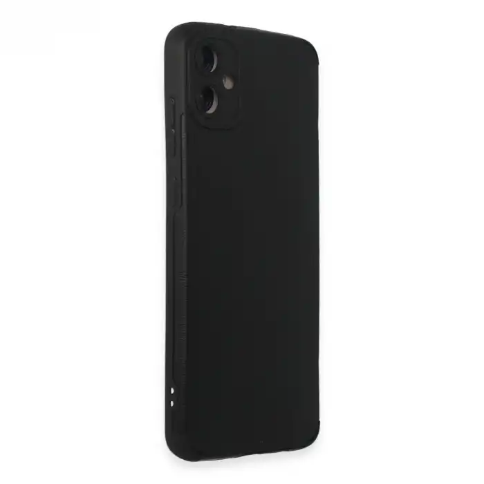 Samsung Galaxy A05 Kılıf Loop Deri Silikon - Siyah