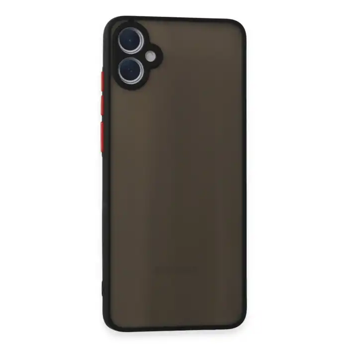 Samsung Galaxy A05 Kılıf Montreal Silikon Kapak - Siyah