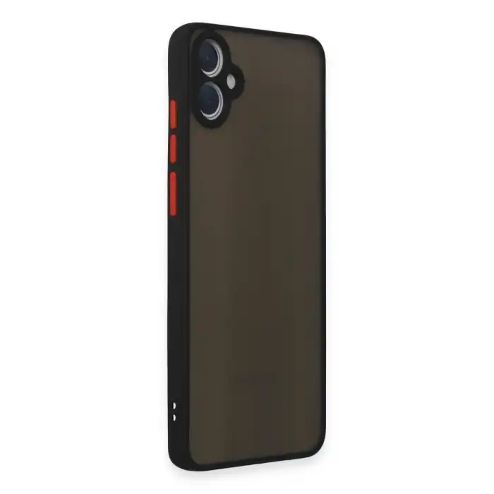 Samsung Galaxy A05 Kılıf Montreal Silikon Kapak - Siyah