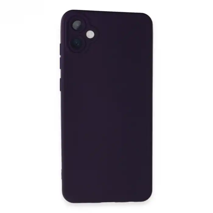 Samsung Galaxy A05 Kılıf Nano İçi Kadife Silikon - Mor