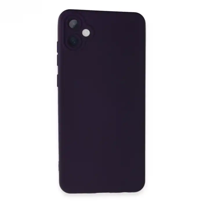 Samsung Galaxy A05 Kılıf Nano İçi Kadife Silikon - Mor