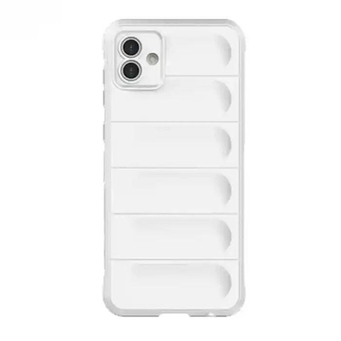 Samsung Galaxy A05 Kılıf Optimum Silikon - Krem