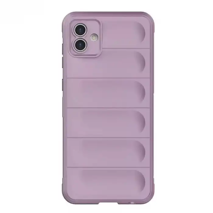Samsung Galaxy A05 Kılıf Optimum Silikon - Mor