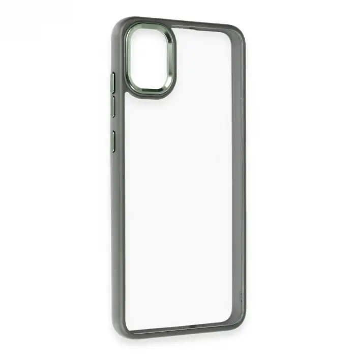 Samsung Galaxy A05 Kılıf Power Silikon - Koyu Yeşil