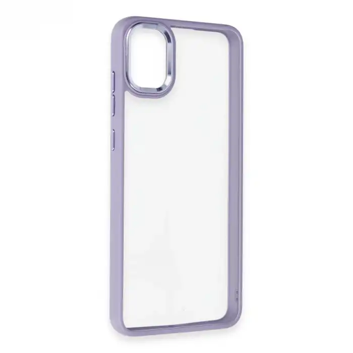 Samsung Galaxy A05 Kılıf Power Silikon - Lila