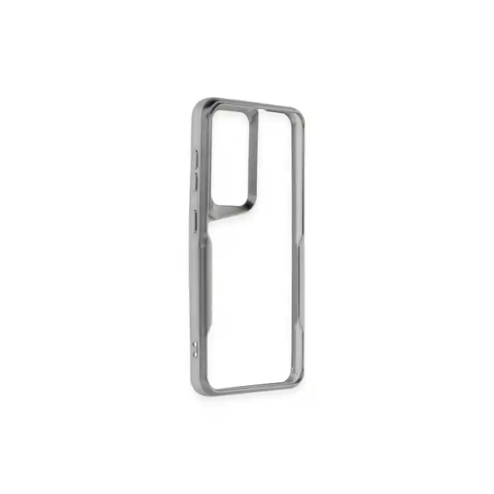 Samsung Galaxy A05s Kılıf Boyi Silikon Kapak - Gümüş