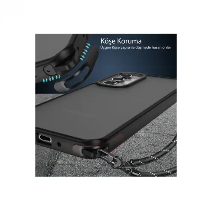 Samsung Galaxy A05s Kılıf Elegant Kapak - Yeşil