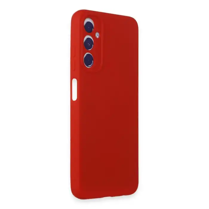Samsung Galaxy A05s Kılıf First Silikon - Kırmızı