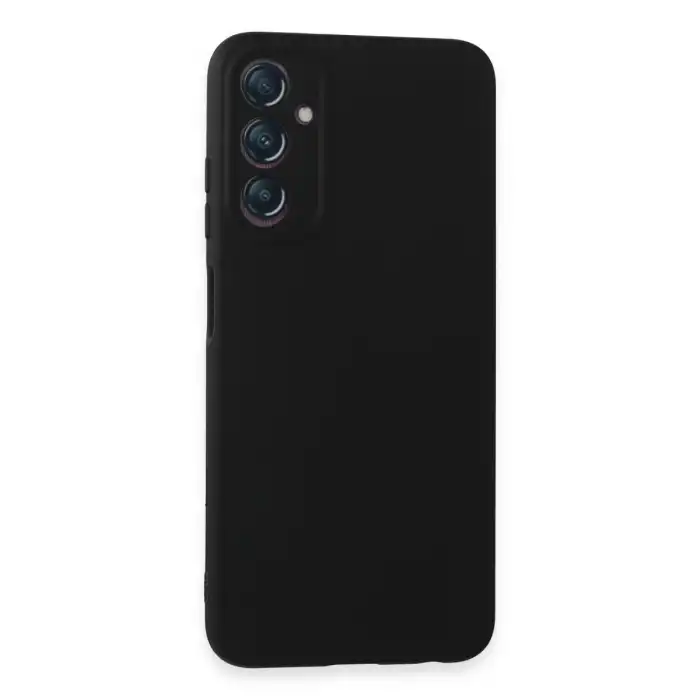 Samsung Galaxy A05s Kılıf First Silikon - Siyah
