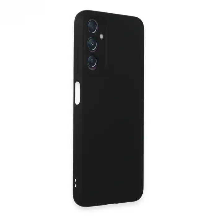 Samsung Galaxy A05s Kılıf First Silikon - Siyah