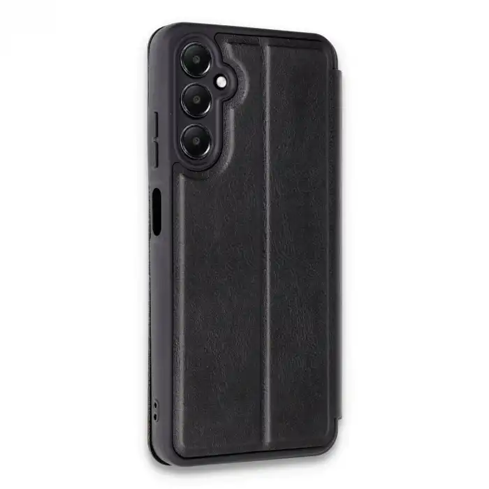 Samsung Galaxy A05s Kılıf Flip Cover - Siyah