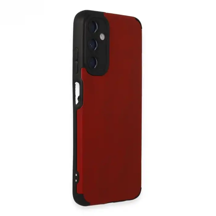 Samsung Galaxy A05s Kılıf Loop Deri Silikon - Kırmızı