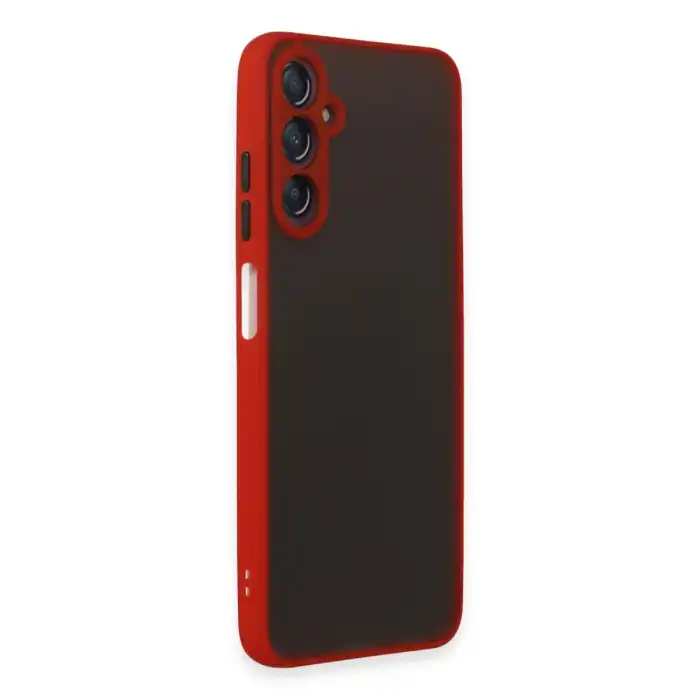 Samsung Galaxy A05s Kılıf Montreal Silikon Kapak - Kırmızı
