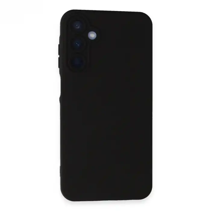 Samsung Galaxy A05s Kılıf Nano İçi Kadife Silikon - Siyah