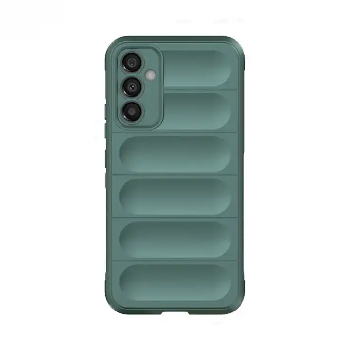 Samsung Galaxy A05s Kılıf Optimum Silikon - Koyu Yeşil