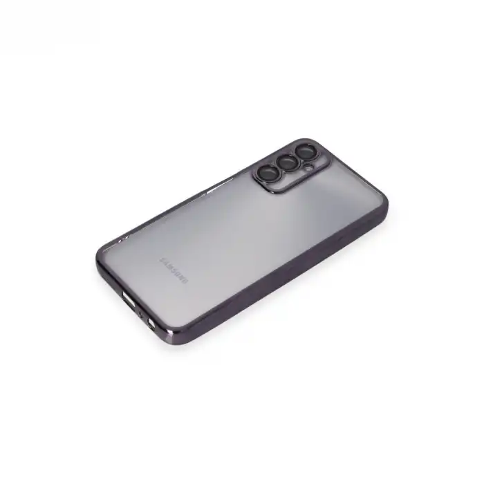 Samsung Galaxy A05s Kılıf Razer Lensli Silikon - Mor