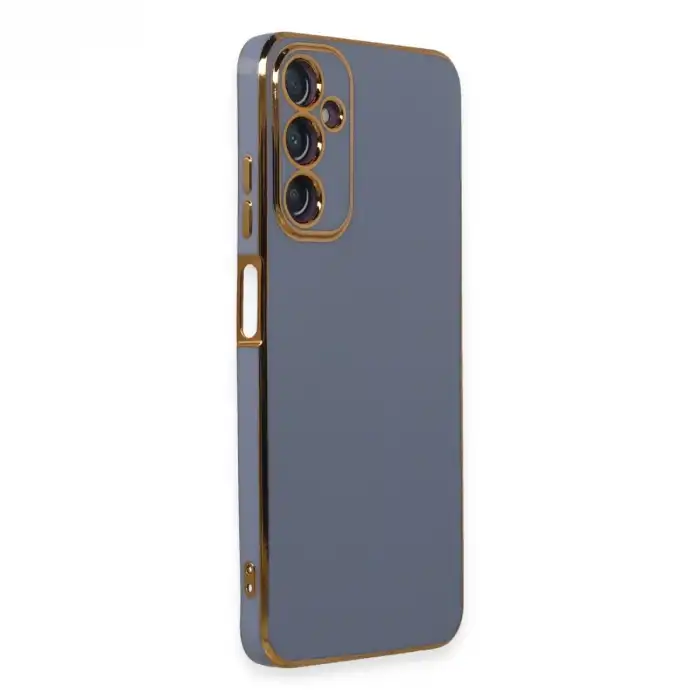 Samsung Galaxy A05s Kılıf Volet Silikon - Mavi