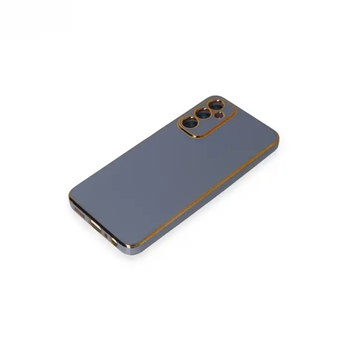 Samsung Galaxy A05s Kılıf Volet Silikon - Mavi