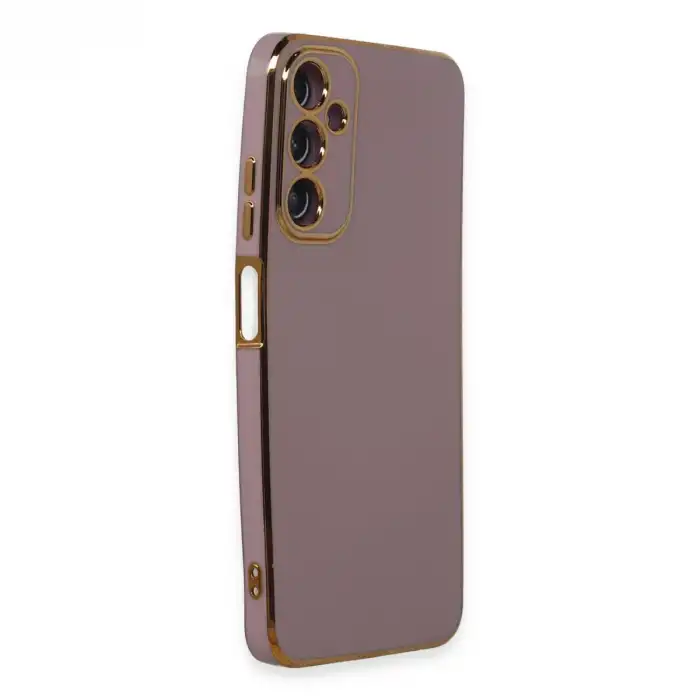 Samsung Galaxy A05s Kılıf Volet Silikon - Mor