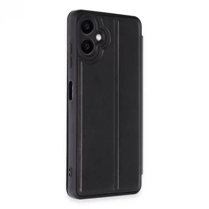 Samsung Galaxy A06 Kılıf Flip Cover - Siyah