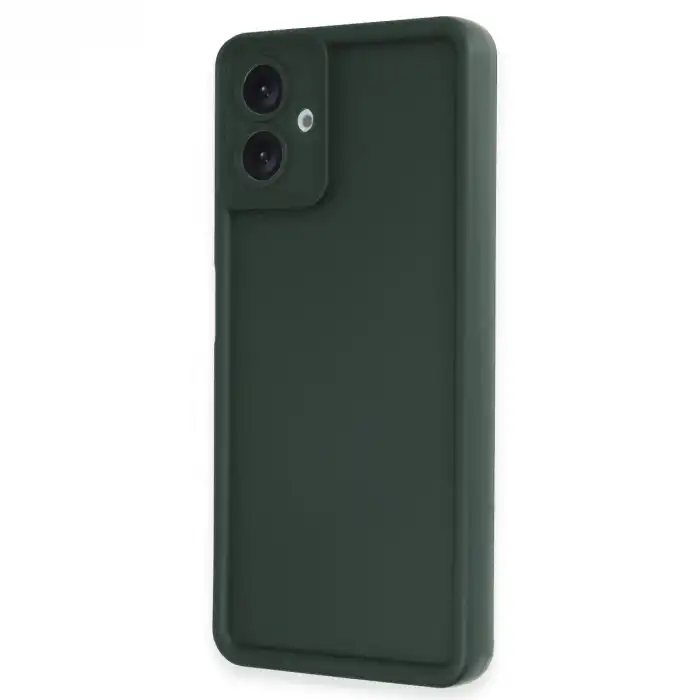Samsung Galaxy A06 Kılıf Viera Silikon - Koyu Yeşil