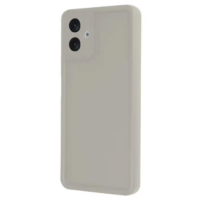 Samsung Galaxy A06 Kılıf Viera Silikon - Krem