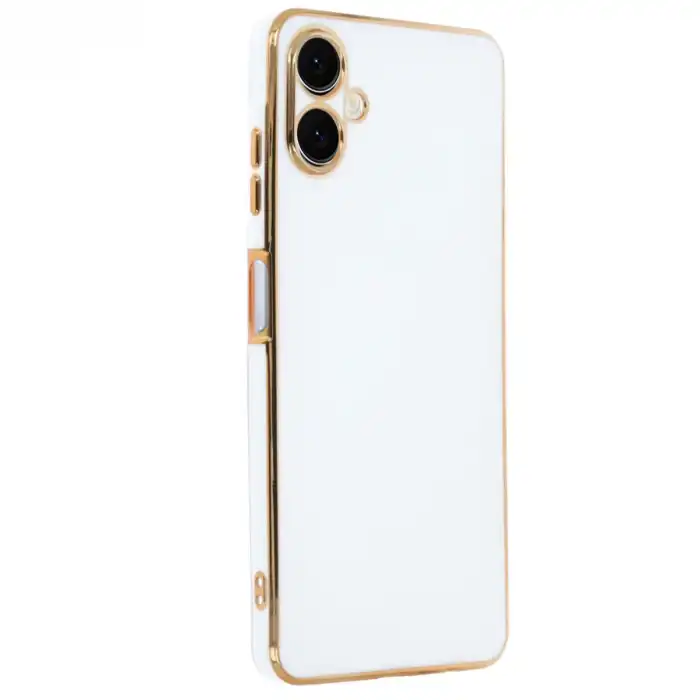 Samsung Galaxy A06 Kılıf Volet Silikon - Beyaz