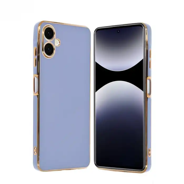 Samsung Galaxy A06 Kılıf Volet Silikon - Mavi