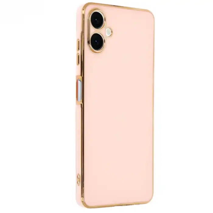 Samsung Galaxy A06 Kılıf Volet Silikon - Pembe