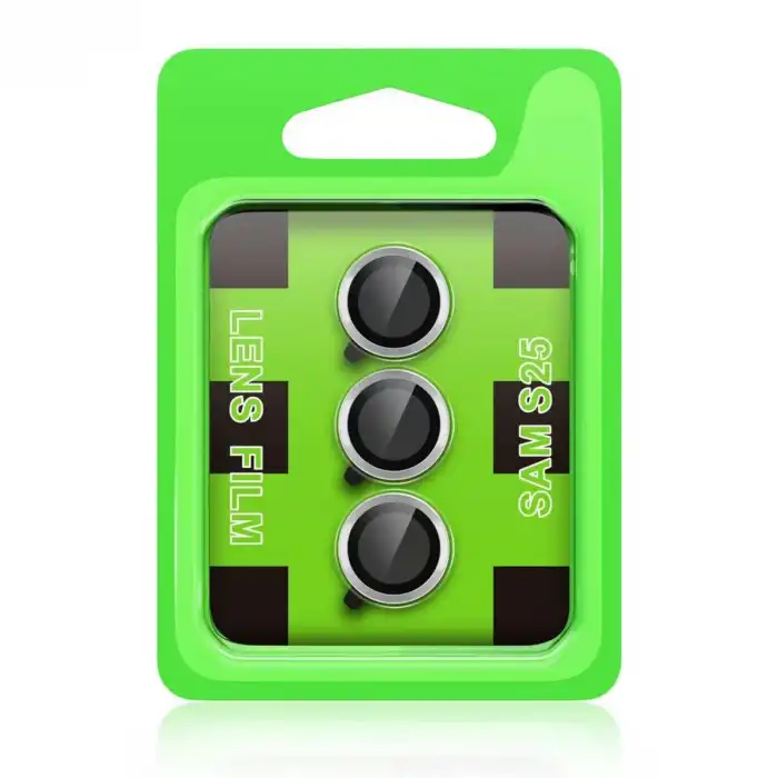 Samsung Galaxy A06 Raze Metal Kamera Lens - Siyah