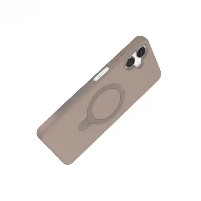 Samsung Galaxy A06 Regal Magsafe Standlı Kapak - Çöl Titanyum