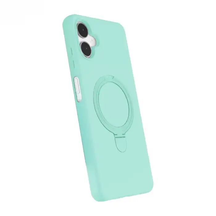 Samsung Galaxy A06 Regal Magsafe Standlı Kapak - Su Yeşili