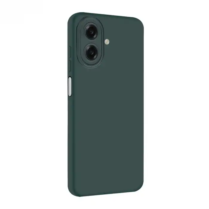 Samsung Galaxy A07 4g First Silikon - Koyu Yeşil