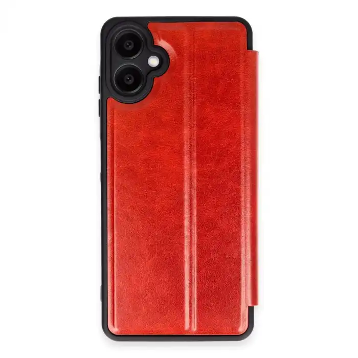 Samsung Galaxy A07 4g Flip Cover - Kırmızı
