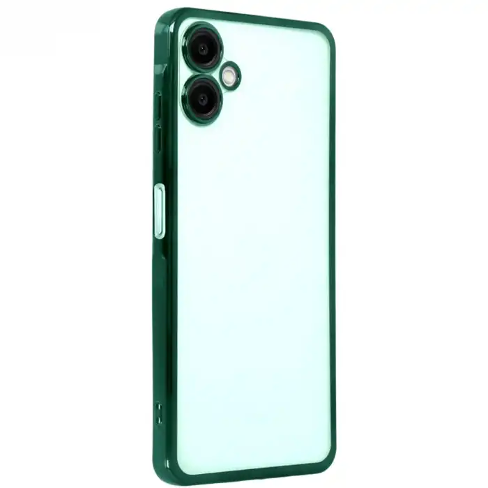 Samsung Galaxy A07 4g Razer Lensli Silikon - Yeşil