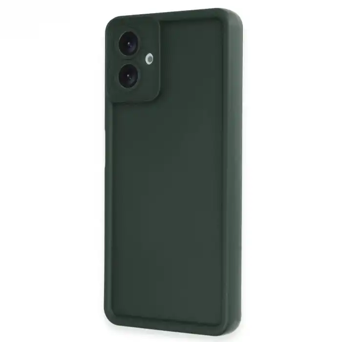 Samsung Galaxy A07 4g Viera Silikon - Koyu Yeşil