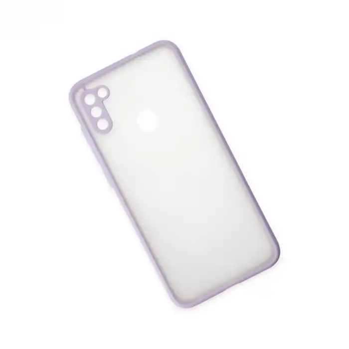 Samsung Galaxy A11 Kılıf Montreal Silikon Kapak - Mor