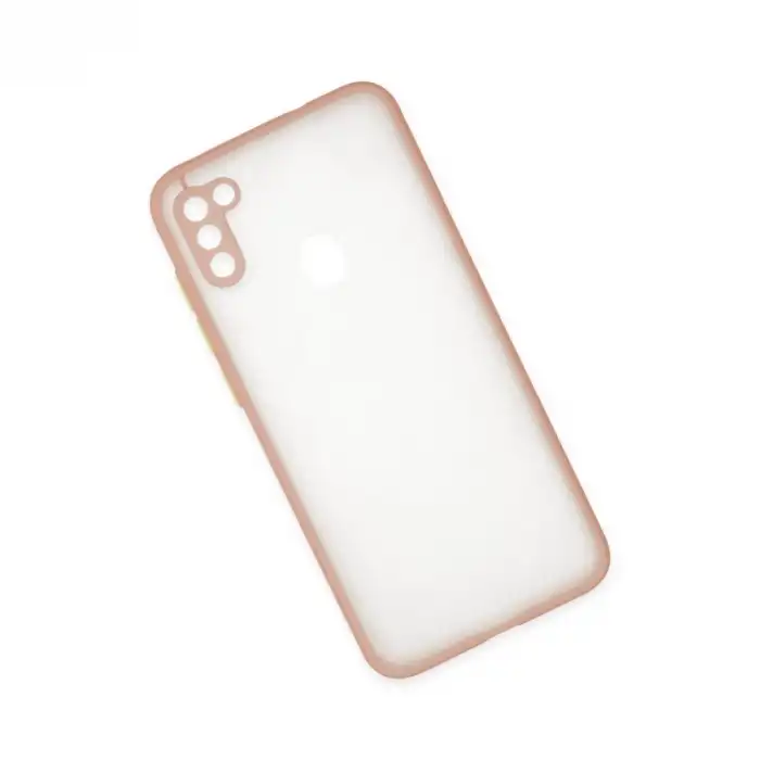 Samsung Galaxy A11 Kılıf Montreal Silikon Kapak - Pembe