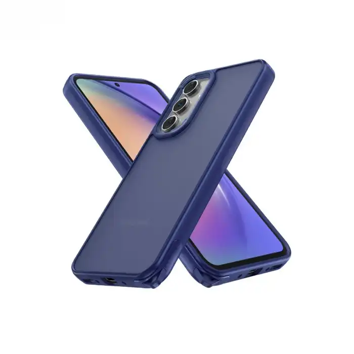 Samsung Galaxy A14 4g Kılıf Elegant Kapak - Lacivert