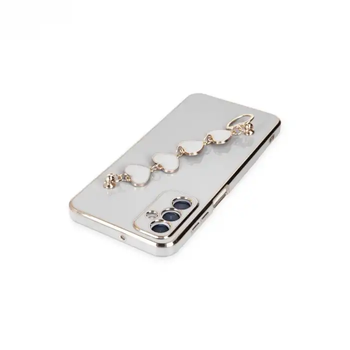 Samsung Galaxy A14 4g Kılıf Esila Silikon - Beyaz