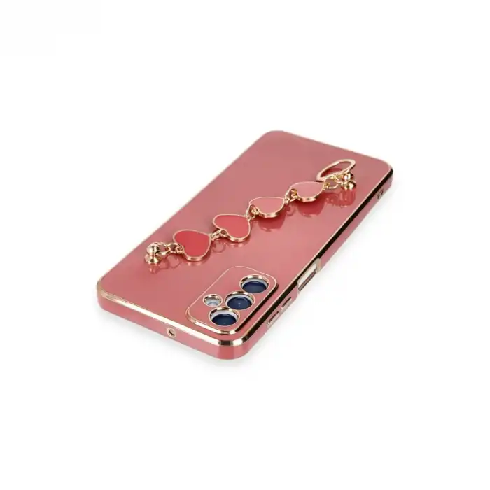 Samsung Galaxy A14 4g Kılıf Esila Silikon - Kırmızı