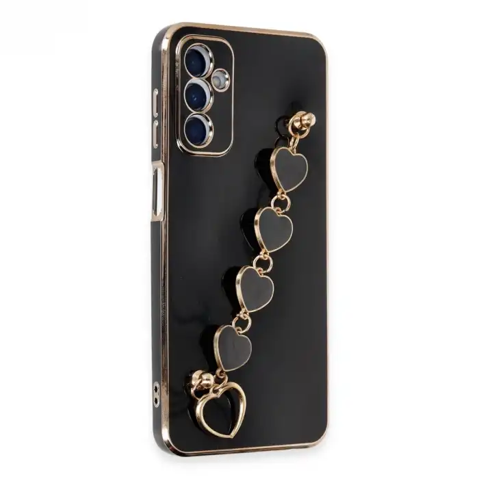 Samsung Galaxy A14 4g Kılıf Esila Silikon - Siyah