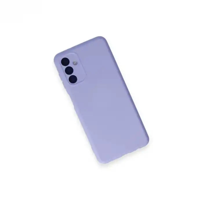 Samsung Galaxy A14 4g Kılıf Nano İçi Kadife Silikon - Lila