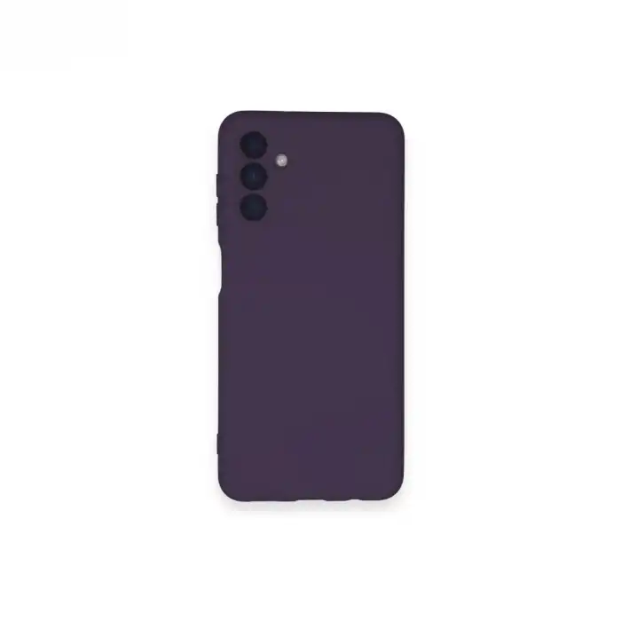 Samsung Galaxy A14 4g Kılıf Nano İçi Kadife Silikon - Mor