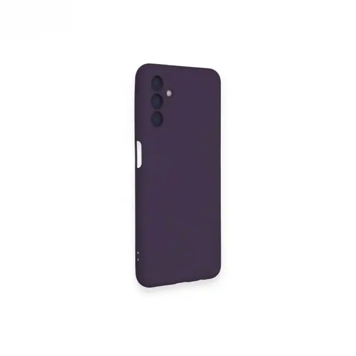 Samsung Galaxy A14 4g Kılıf Nano İçi Kadife Silikon - Mor